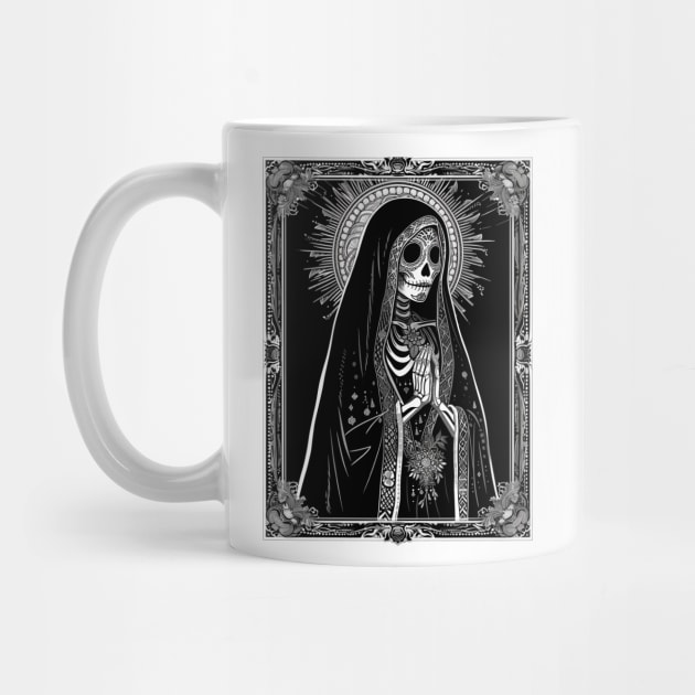 Santa Muerte Prayer by TacoTruckShop